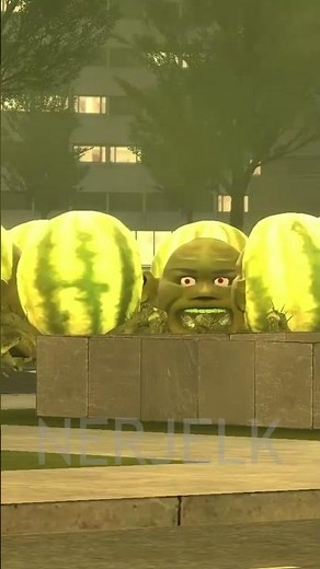LINGANG MELON CHASING ME IN GOLDEN CITY! #brainrot #shorts