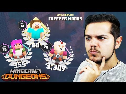 Minecraft Dungeons BETA Multiplayer! (Gameplay Preview / Tutorial Ep 1)