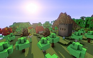 【焰桦】我的世界MC天域的传说 P12 充满羊毛的岛屿