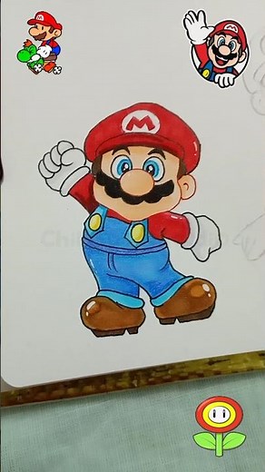 Super Mario Fanart #supermariobros #supermariogalaxy #supermariofanart #fanart #drawing #trending