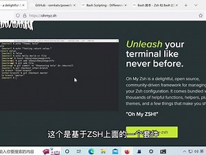 Windows下运行linux原生系统内核 | WSL上安装ZSH和Oh-My-Zsh #zsh
