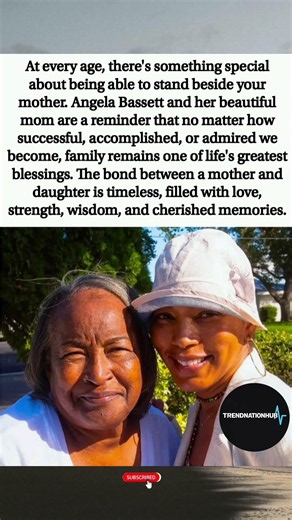 💖 Angela Bassett & Her Mom: A Reminder That Family is Life's Greatest Blessing#fyp #fypage #ytshorts