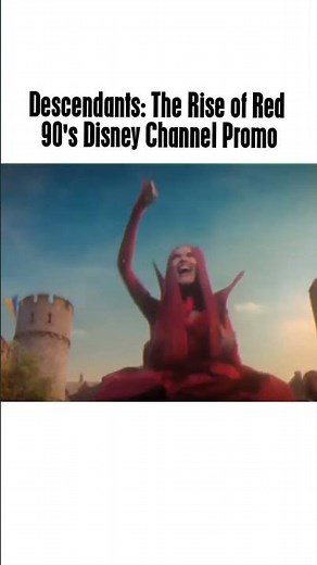 Descendants: The Rise of Red (1999 promo) #disney #dcom #disneyplus #disneychannel #descendants