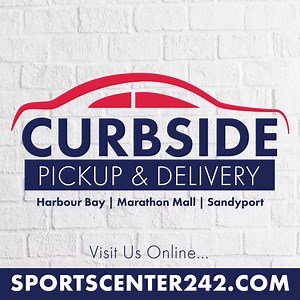 3.3K views · 24 reactions | Yes we're open for curbside: https://sportscenter242.com | The Sports Center | Facebook