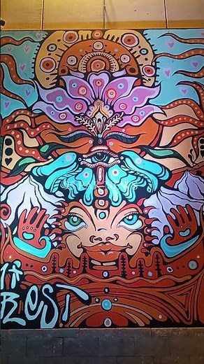 Domi Forest looks back on painting live mural art, creating magic and being part of the WCF 2025