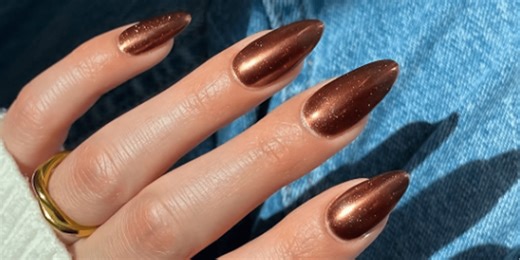 17 Chocolate Glazed Nail Ideas to Satisfy Your Winter Sweet Tooth