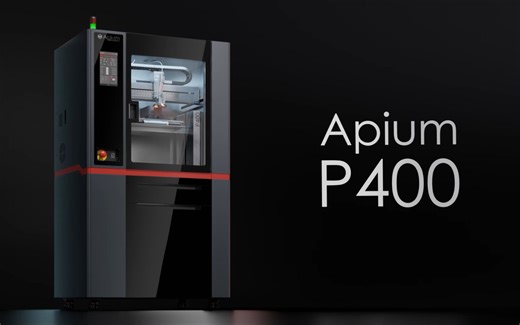 Apium P400独立双喷头（IDEX）PEEK 3D打印机，新一代自适应加热技术，更大限度地提高零件强度和质量！