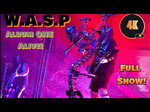 W.A.S.P. | Full Set | Unleashed Live! | Album ONE Alive Tour | History | Toronto | Nov. 11, 2024
