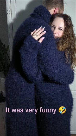 Wool fuzzy mohair double turtleneck sweater for two to order 🔥 in my store KnittingDreamForYou 🤩