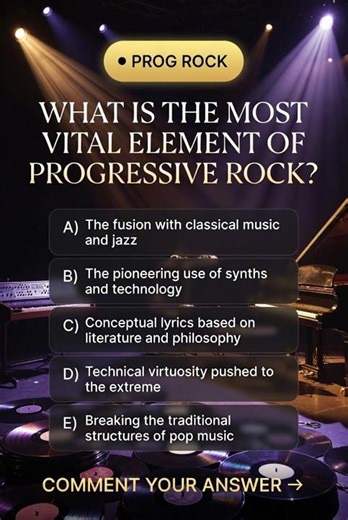 WHAT IS THE MOST VITAL ELEMENT OF PROGRESSIVE ROCK?