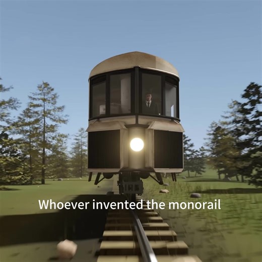 Monorail train. #science