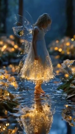 Magical Fairy in Enchanted Forest | Dreamy Aesthetic Animation for Relaxing & Inspiration