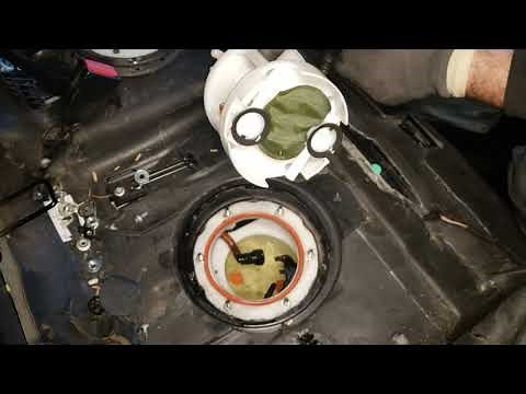 2007 2013 MERCEDES W216 CL63 CL65 CL550 HOW TO REMOVE FUEL PUMP AND FUEL FILTER UNITS