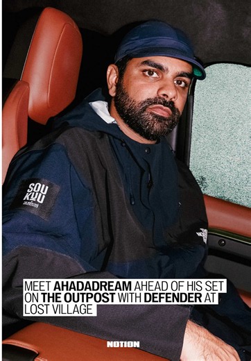 Ahead of his set at @Lost Village The Outpost with @Defender, we sat down with @Ahadadream to talk all things festival season. From the track ID he was most excited to play and the artists he’d go B2B with, to discovering new artists and what sets UK nightlife apart, he shares what to expect from his upcoming album and the creative journey that brought him here. Watch the full interview now. #NOTION #Ahadadream #LostVillageFestival #Defender #fyp