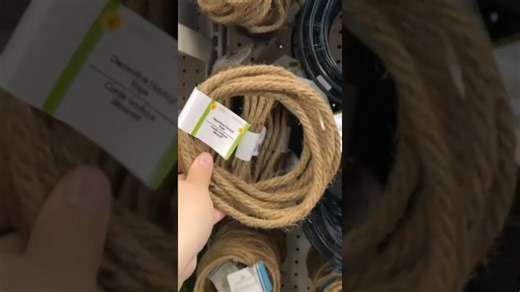 Wrap Dollar Tree rope around a rolling pin 😳