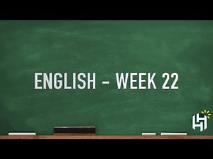 CC Cycle 2 Week 22 English