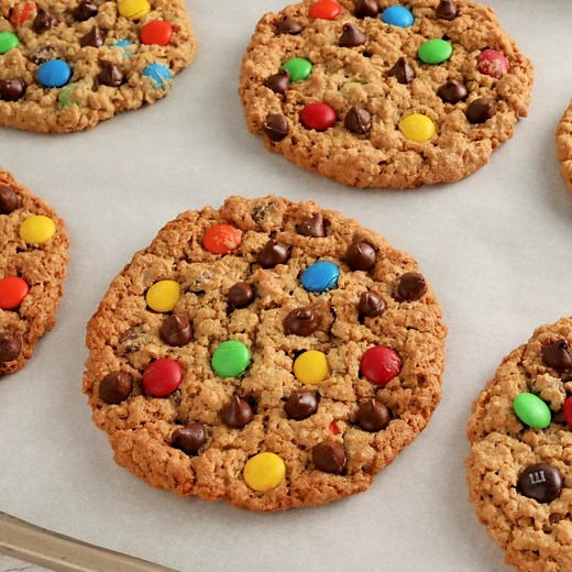 Gluten-Free Monster Cookies