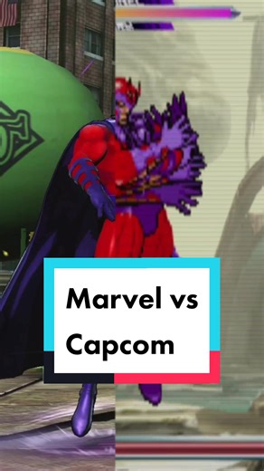 #CapCut Marvel vs Capcom 2 & 3 #magneto #marvelvscapcom #capcom #fightinggame #fightinggames #fightinggamescommunity #fgc #tiktokgaming #gamingontiktok