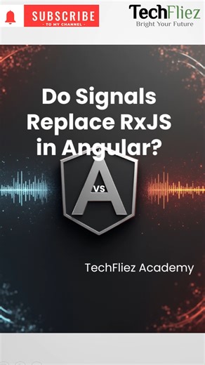 Do Angular Signals replace RxJS? 樂 Many developers are confused about this. In this short video, I explain the real difference and when you actually need RxJS in Angular. For more details about Angular Signals, kindly visit my website https://www.techfliez.com/angular-signals #Angular #AngularSignals #RxJS #FrontendDeveloper #WebDev #Programming #AngularCommunity | TechFliez Academy | Facebook