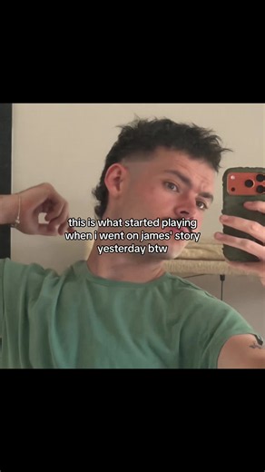 James Marriott mullet comeback 2026 — what started playing on his story