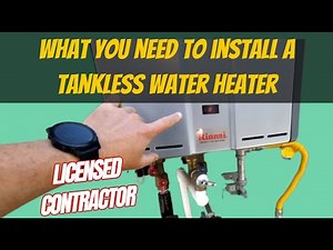 The Cleanest Way to Install an Outdoor Tankless Water Heater