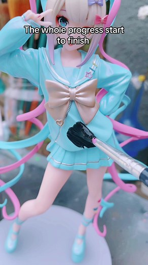 Complete Process of Figure Repainting | Anime Figure Collections