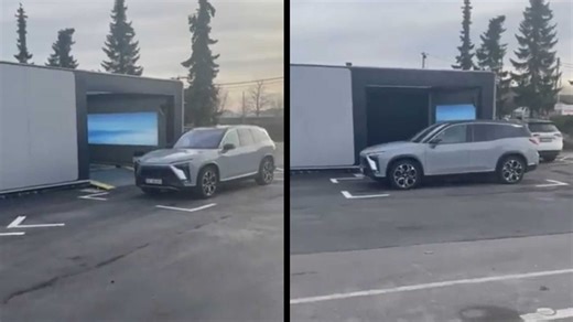 NIO Installs Its First Battery Swap Station In Norway