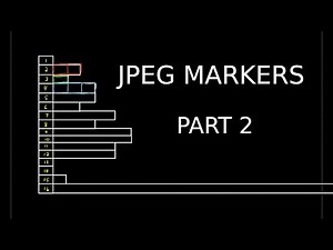 Everything You Need to Know About JPEG - Episode 2 Part 2: JPEG Markers