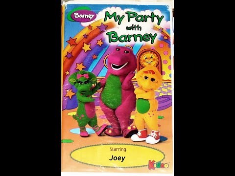 My Party with Barney (1998) - 1998 VHS