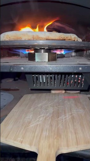 The Pizza Game Changer. 🔥⁠ Bertello SimulFIRE 16" Rotating Outdoor Pizza Oven #pizza #pizzalover