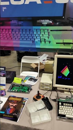 Ⓜ️️ The MEGA65 Booth at VCFMW 2025!