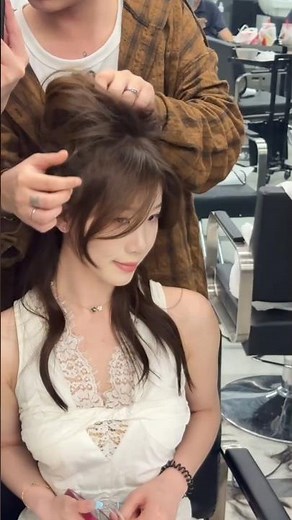 Perfect Face-Framing Bangs Tutorial ✂️😍