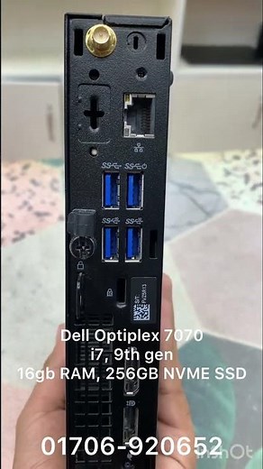 Dell Optiplex 7070 Mini Brand PC || i7, 9th gen🥰