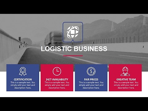 Logistics PowerPoint Presentation Template