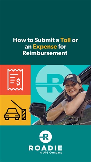 🚗💸 Tolls and receipts no longer have to be a headache! 🤯 We put together a quick video to walk you through common questions about receipts and reimbursements. Just snap a pic of your receipt, upload it to the Roadie app, and you're good to go! #roadieapp #roadieit 🚙 🚗 🚚 | Roadie
