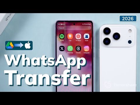 Cómo Restaurar Copia de Seguridad WhatsApp a un nuevo iPhone desde Google Drive | Backup de chats