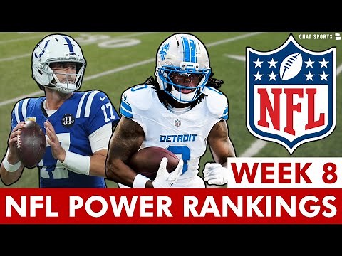 NFL Power Rankings: All 32 Teams Ranked Entering Week 8 Of 2025 NFL Season