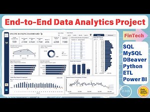 End-to-End Data Analytics Project: SQL, Python-ETL & Power BI in FinTech