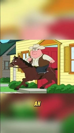 Peter Griffin's Wild Ride: Meg's Unforgettable Rope Adventure
