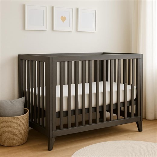 DIY Baby Crib Plan: Modern Nursery Furniture Build (PDF Download, 55x30x36.5 Inches - Etsy