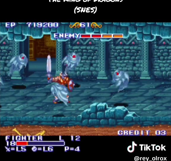The King of Dragons (SNES) - Wraith boss fight #retrogaming #nostalgia #supernintendo