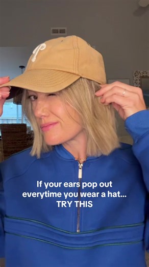Tell me why my ears ruin every hat 🙄 until nowwww 💥 Try it and let me know what you think! You can use only@color hair band, I typically use black and got them for like $7 at Harris Teeter! Also pullover is from @VICI Collection 😘 Bob haircut - Bob Hairstyle - styling short hair - curling short hair - wand curling - how to style hair - beach blonde - women’s short hair style - fine hair #bobhairstyle #bobhaircut