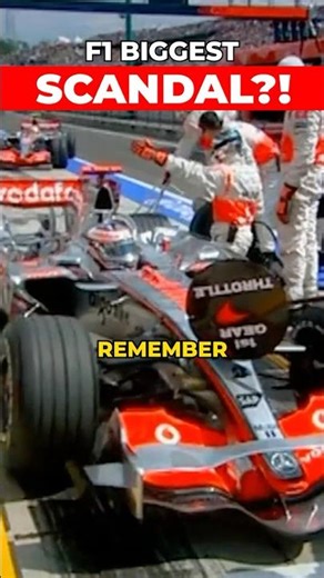😲THE REASON BEHIND F1 BIGGEST SCANDAL?! #f1 #formula1