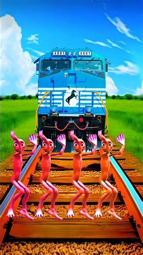 equal dame tu cosita 4 All colors alien dancevs herd of pacman & train drivertom #vfx#funny vfx