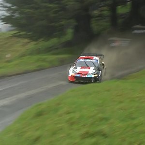 467K views · 10K reactions | A slippery start to Saturday in New Zealand! ️ Kalle Rovanperä has sailed into the lead after winning SS9!  #ToyotaGAZOORacing #GRYaris #WRC #RallyNZ  | TOYOTA GAZOO Racing WRC | Facebook