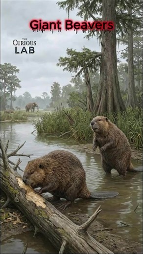 Giant beavers (Castoroides) were Ice Age rodents as large as modern black bears, equipped with huge incisors and powerful bodies for shaping ancient wetlands. | The Curious Lab