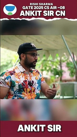 Ankit Sir's CN Playlist Is A GAMECHANGER For GATE Students