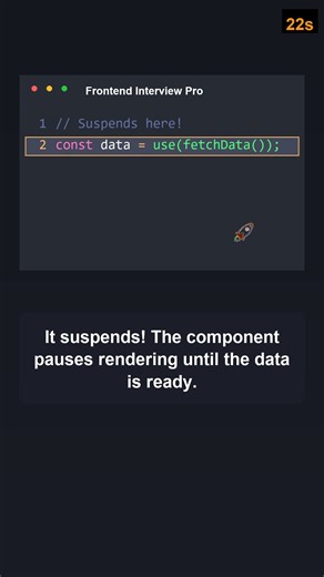 React 'use' Hook Deep Dive - Quiz #Shorts