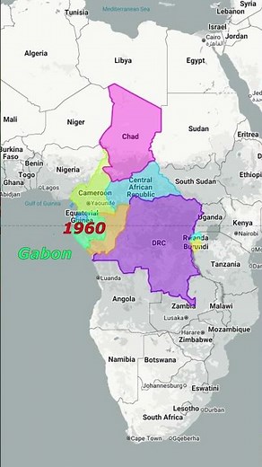 Central Africa #africa #history #facts #drc #cameroon #chad #rwanda #burundi #gabon #shorts