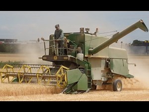 John Deere 952 - Moisson 2015 -Orge printemps- Lavau-10